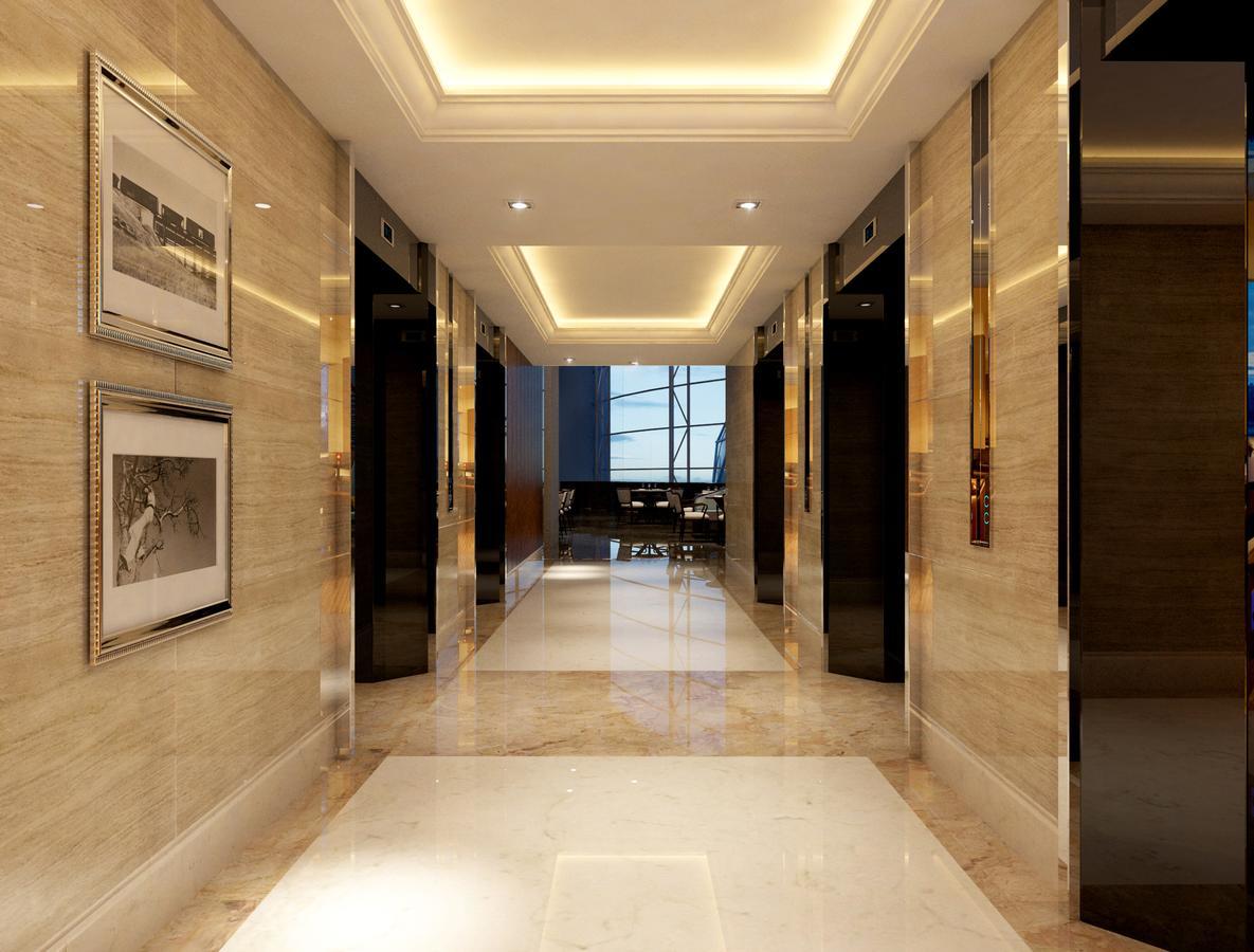 Hatten Place Melaka Eksteriør billede 3D rendering of a hotel lobby
